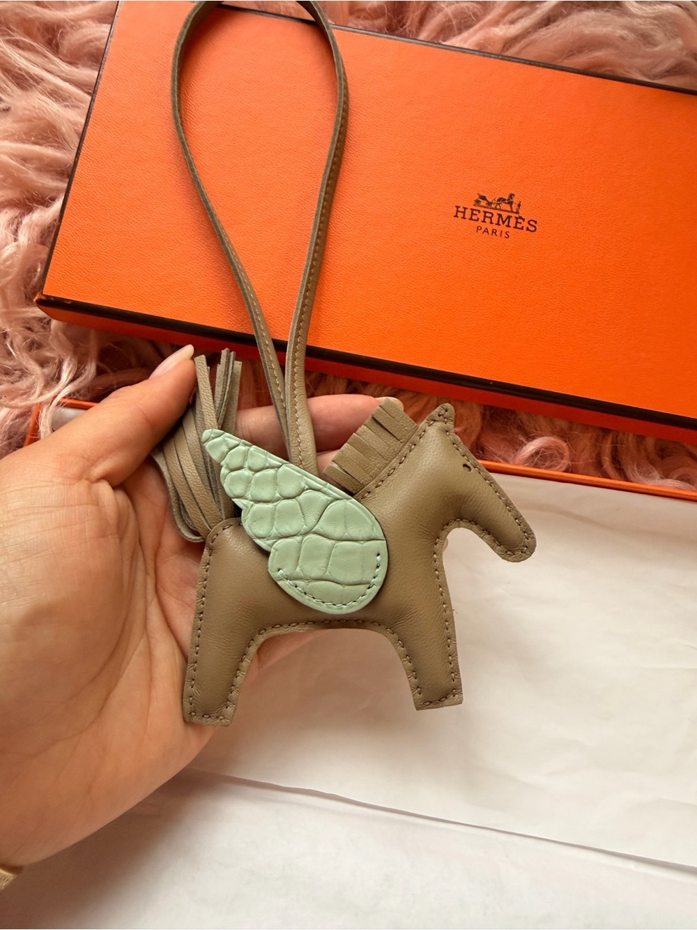 SUPER RARE Hermes Rodeo Pegase Touch 🐊 - Picture 6 of 7